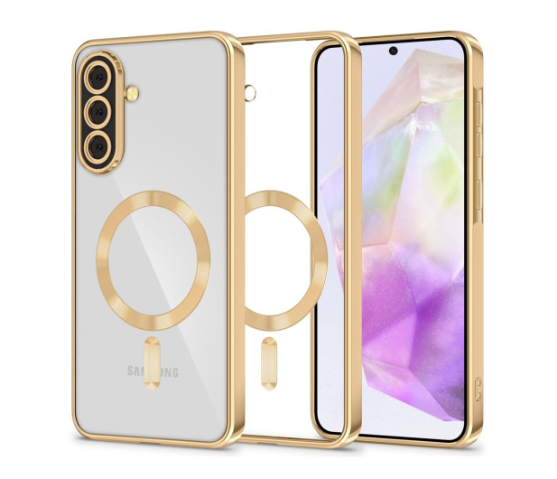 Tech-Protect Magflex Magsafe do Samsung Galaxy A36 Shiny Gold - 1325502 - zdjęcie
